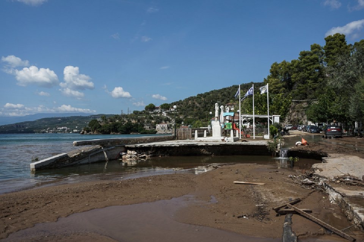 Βόλος: Κώδωνας κινδύνου από τον δήμαρχο Ν. Πηλίου για αποκατάσταση των ζημιών από τις πλημμύρες