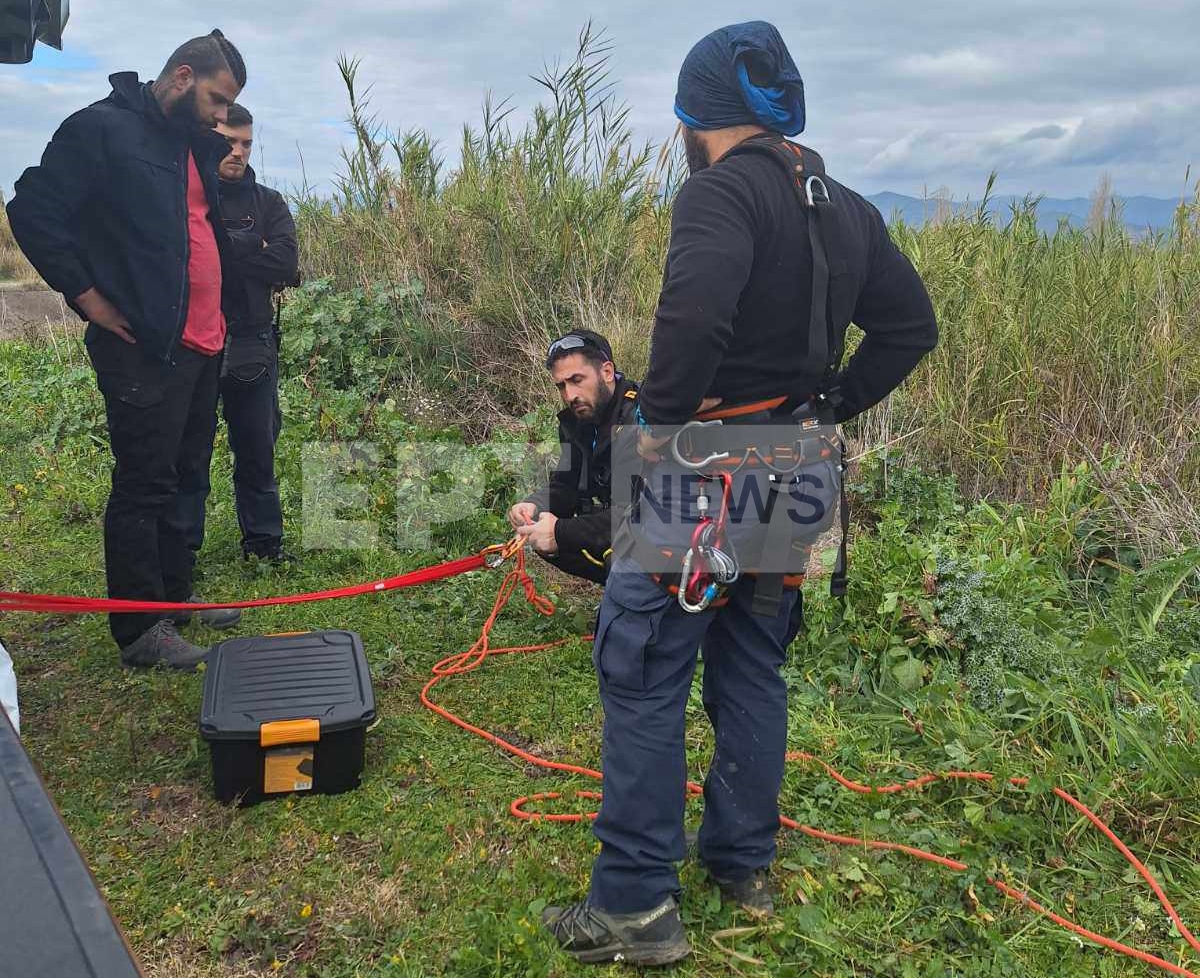 Με ειδικό σκύλο ανίχνευσης ανθρώπινων υπολειμμάτων συνεχίζονται οι έρευνες στο Μεσολόγγι