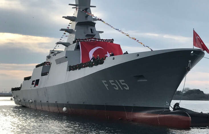 Τουρκία: Με αναφορές στη «Γαλάζια Πατρίδα» και συμμετοχή Ερντογάν η τελετή παράδοσης στο τουρκικό Ναυτικό νέων πλοίων