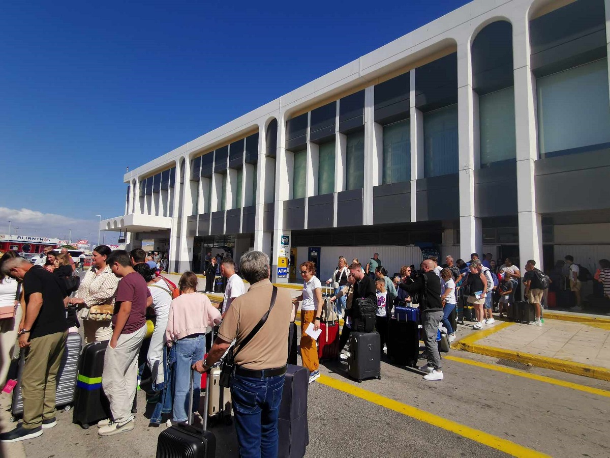 Ηράκλειο: Αυξήθηκε κατά 8,14% η κίνηση επιβατών στο αεροδρόμιο “Ν. Καζαντζάκης” το 2023