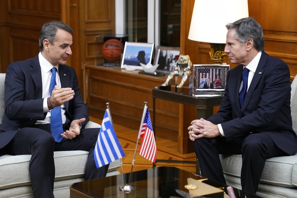 Η σημασία της επίσκεψης Μπλίνκεν στην Ελλάδα – Τα θέματα που θα συζητήσει ο πρωθυπουργός