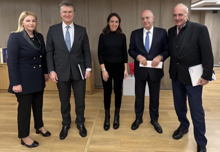 Η εφαρμογή της ψηφιακής κάρτας και οι καλά αμειβόμενες θέσεις εργασίας στο επίκεντρο της συνάντησης Μιχαηλίδου – ΣΕΒ