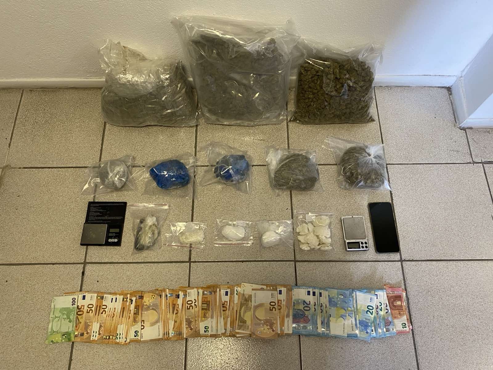 Πιερία: Μία σύλληψη για διακίνηση ναρκωτικών- Κατασχέθηκαν πάνω από 3 κιλά κάνναβης