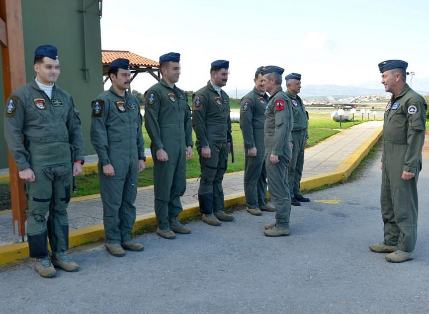 Επίσκεψη Αρχηγού Τακτικής Αεροπορίας στην 133 Σμηναρχία Μάχης στο Καστέλλι