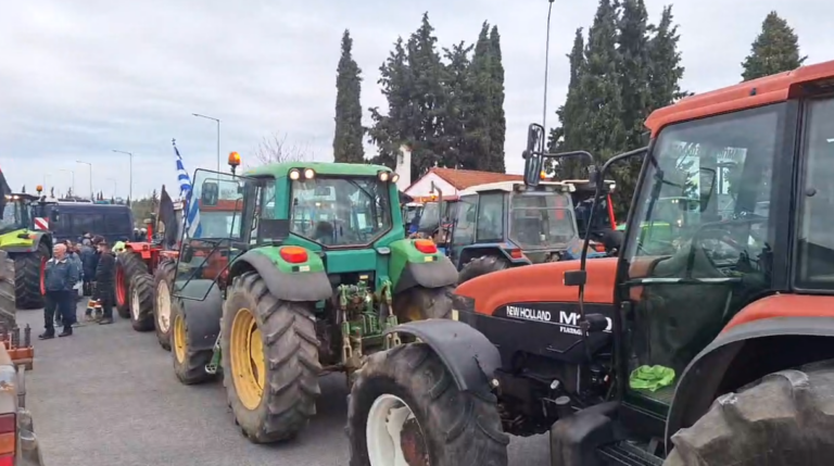 Μαγνησία: Συμβολικός αποκλεισμός της παλιάς εθνικής από τους αγρότες, στο ύψος του Ριζομύλου