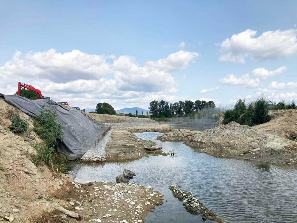 Καστοριά: Αντιπλημμυρικιά έργα του Δήμου Άργους Ορεστικού στον ποταμό Αλιάκμονα