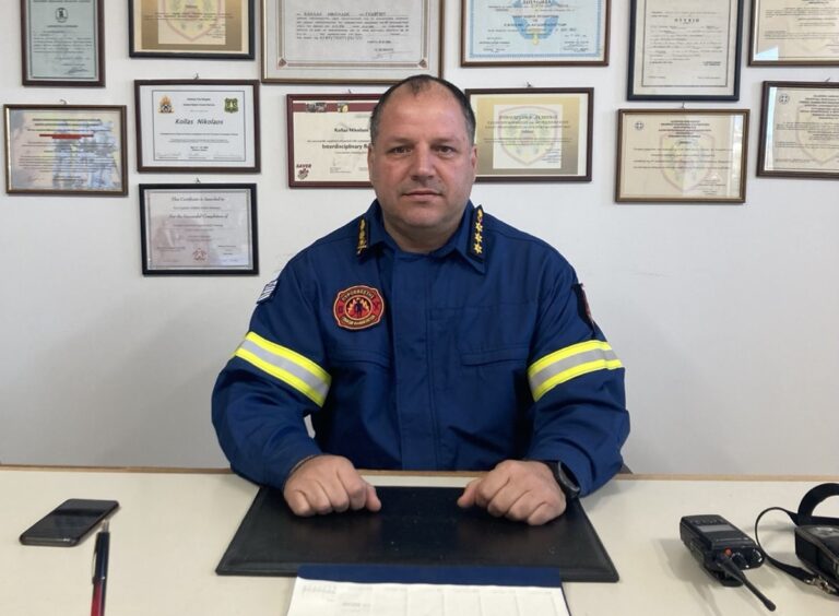 Ο Νίκος Κόλλας νέος Διοικητής Πυροσβεστικών Υπηρεσιών Ν. Κέρκυρας