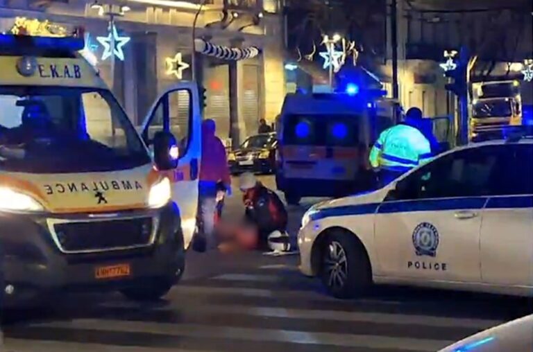 Θανατηφόρο τροχαίο με μοτοσικλέτα στo κέντρο της Αθήνας – Δύο άτομα σκοτώθηκαν