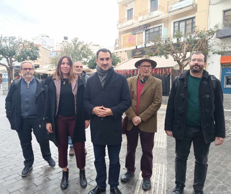 Ηράκλειο: Περιοδεία Α. Χαρίτση – Ανοικτή πολιτική εκδήλωση της Νέας Αριστεράς το απόγευμα