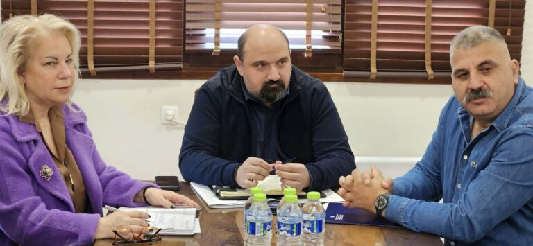 Σύσκεψη για τις αποκαταστάσεις ζημιών στο Δήμο Ν. Πηλίου παρουσία του Χρ. Τριαντόπουλου