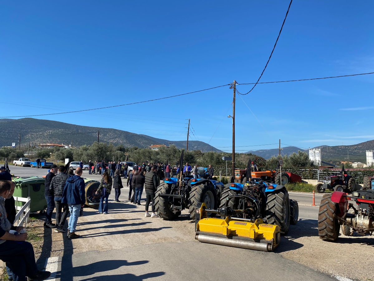 Συνεχίζει τις κινητοποιήσεις η Ομοσπονδία Αγροτικών Συλλόγων Πελοποννήσου