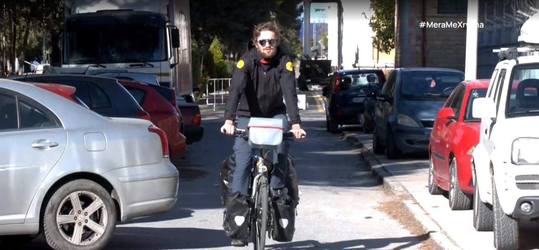 Θεσσαλονίκη: Από το Παρίσι στην Κίνα με ποδήλατο για καλό σκοπό
