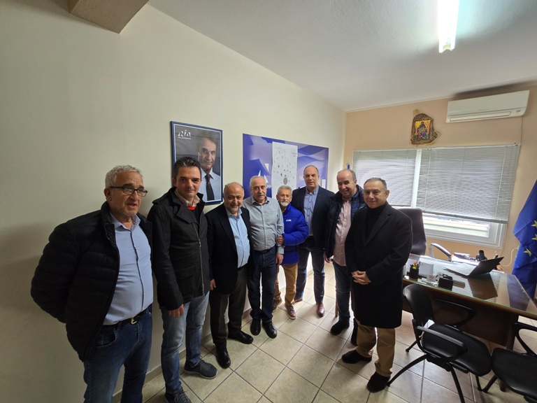 Στη Λάρισα ο Δ. Τσιόδρας – Συναντήθηκε με τον γ.γ Αποκεντρωμένης Διοίκησης Θεσσαλίας