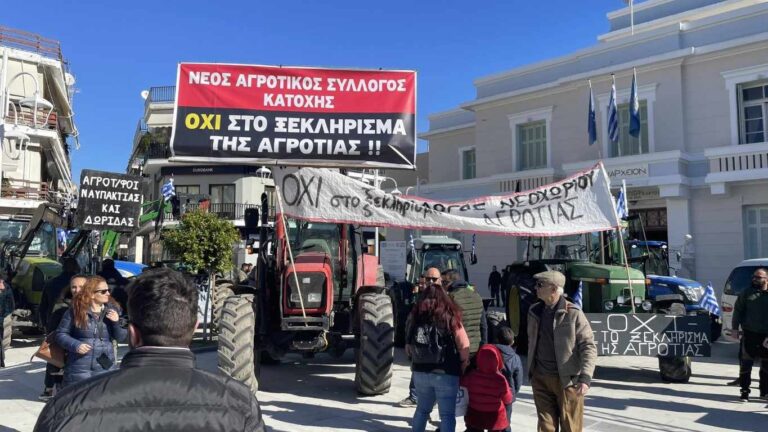 Νέο μπλόκο αγροτών και κτηνοτρόφων στην Ερμίτσα Αγρινίου