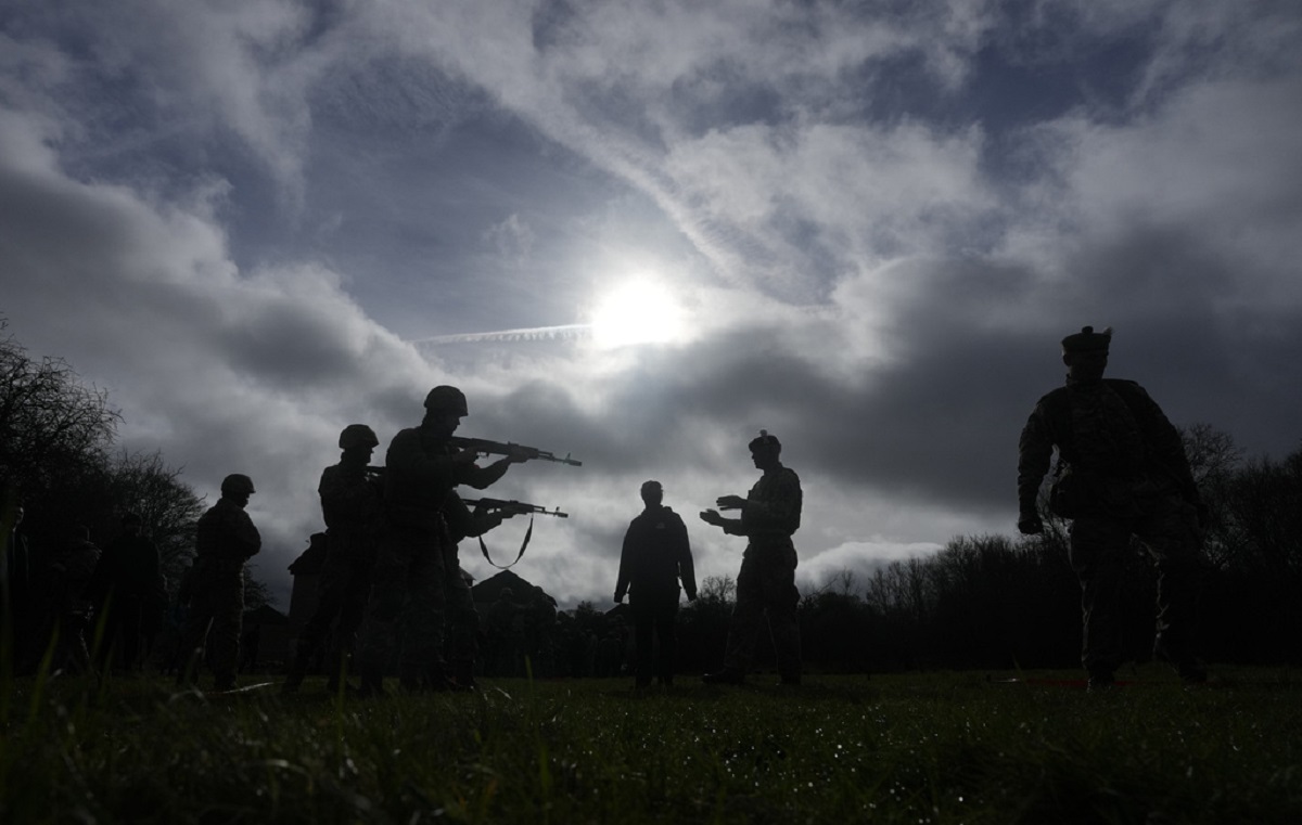 Britain Ukraine Troop Training