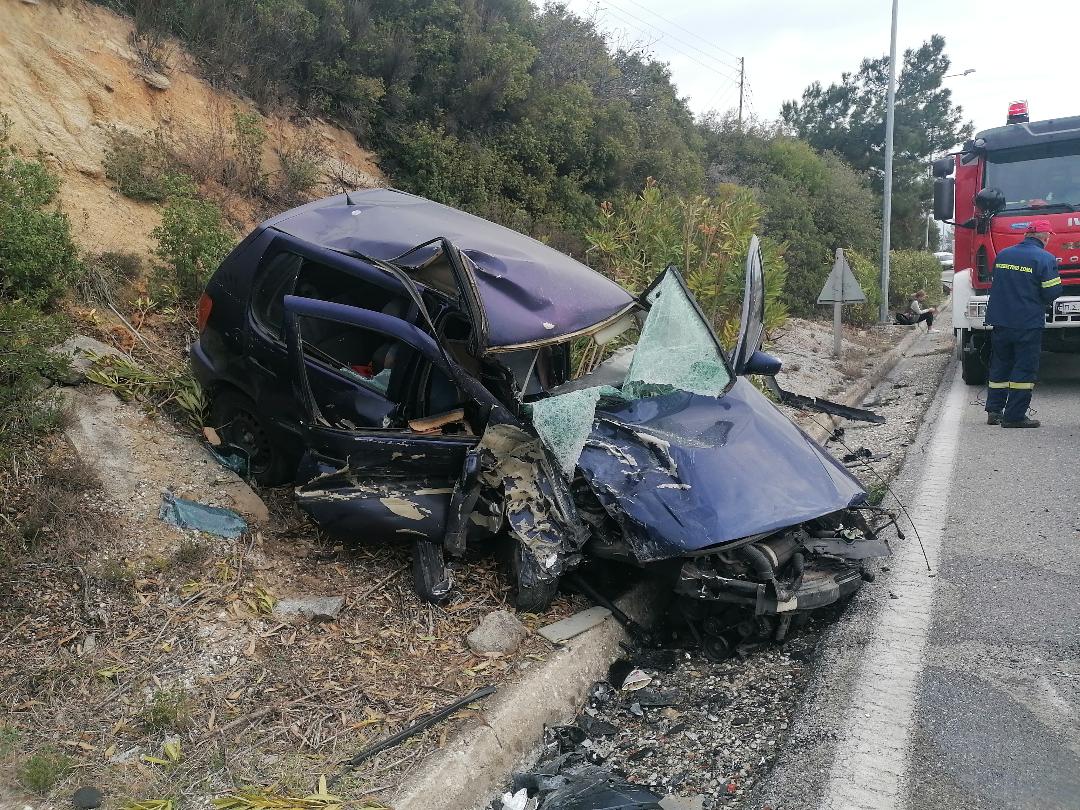 Καβάλα: Τροχαίο με τραυματία πριν την Τόσκα