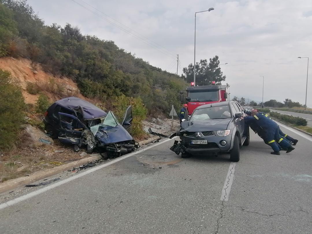 Καβάλα: Τροχαίο με τραυματία πριν την Τόσκα