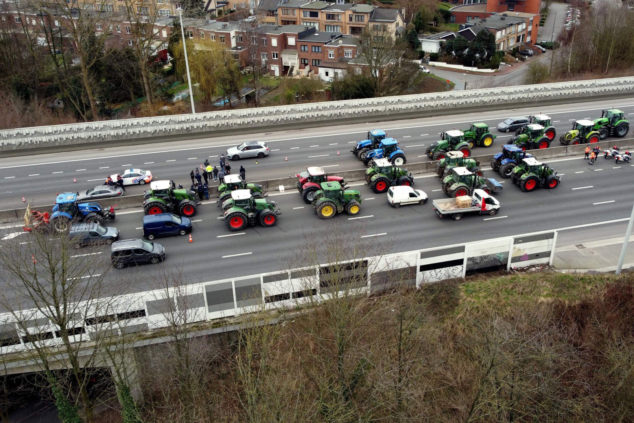 BELGIUM-AGRICULTURE-PROTEST