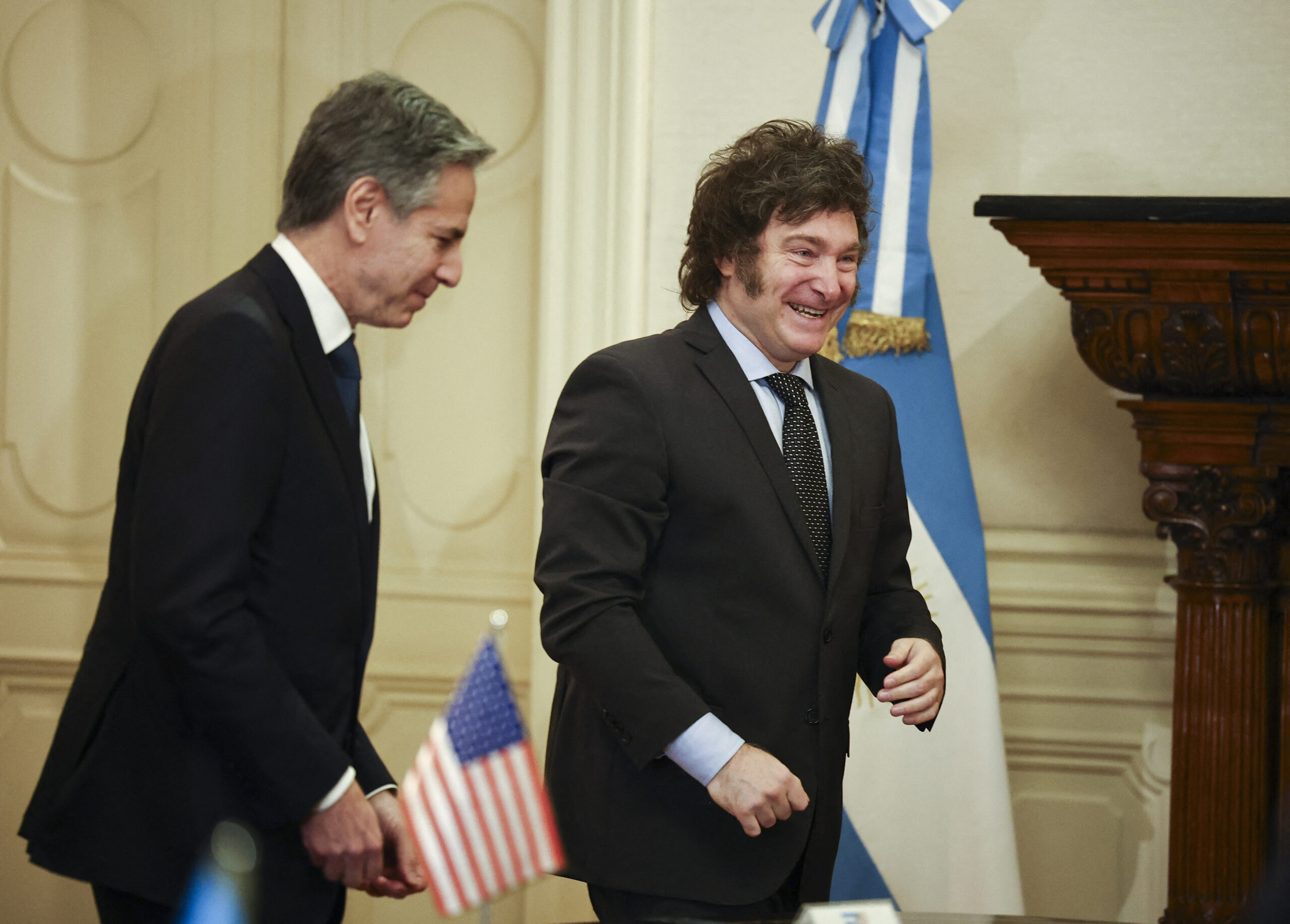 ARGENTINA-US-DIPLOMACY-MILEI-BLINKEN