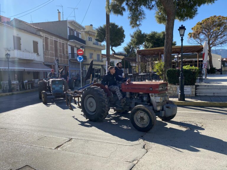 Νέα μηχανοκίνητη διαμαρτυρία αγροτών στο Άστρος Κυνουρίας