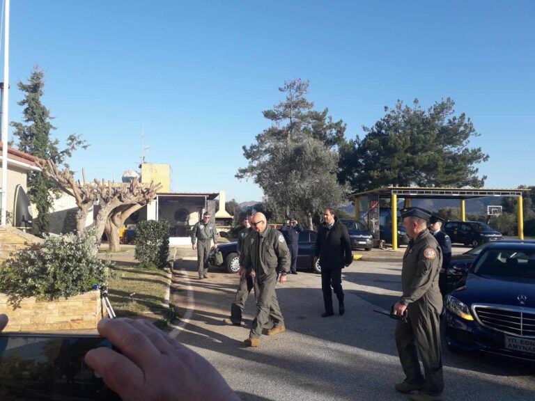 Στα Χανιά ο Υπουργός Εθνικής Άμυνας Νίκος Δένδιας