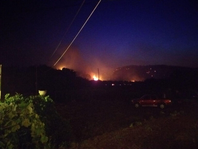 Μαίνεται η πυρκαγιά στη Ζάκυνθο: Μάχη των πυροσβεστών με τις φλόγες – Οι άνεμοι φτάνουν έως και 8 μποφόρ