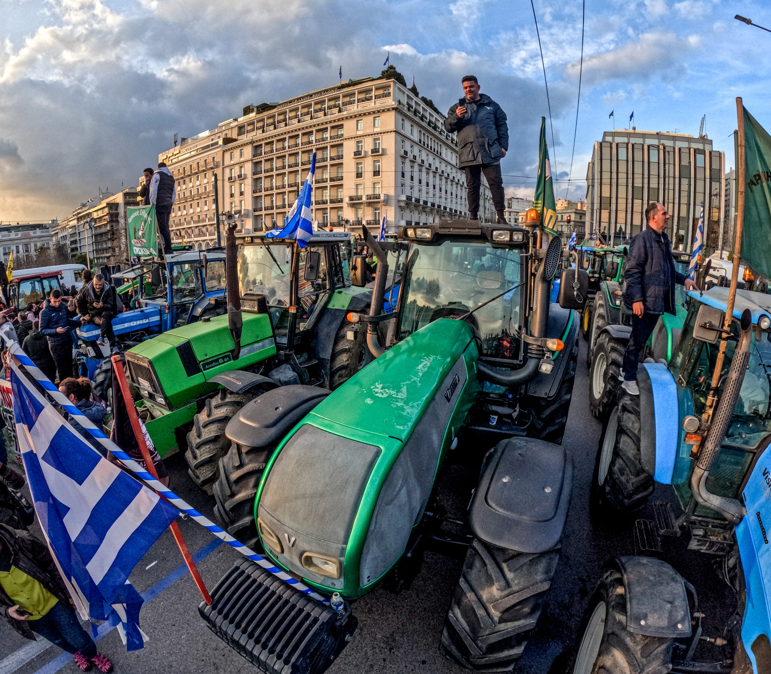 [367412] ΠΑΝΕΛΛΑΔΙΚΟ ΣΥΛΛΑΛΗΤΗΡΙΟ ΑΓΡΟΤΩΝ ΣΤΗΝ ΑΘΗΝΑ  (ΓΙΩΡΓΟΣ ΚΟΝΤΑΡΙΝΗΣ / EUROKINISSI)