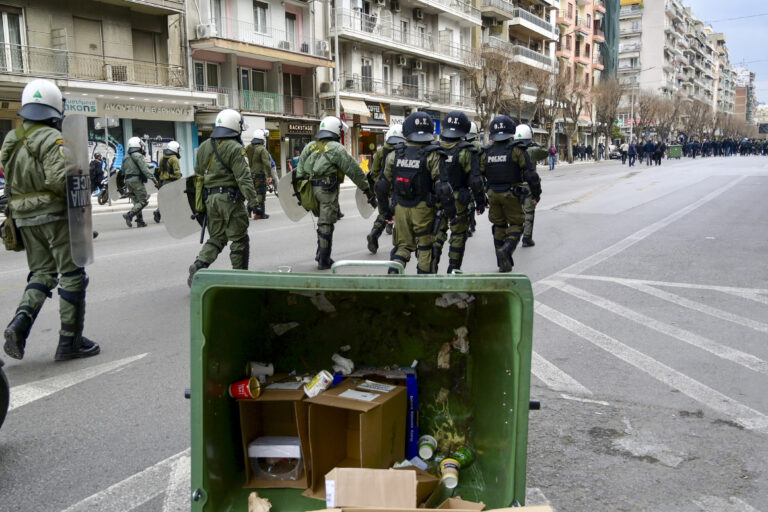 Θεσσαλονίκη: Τέσσερις προσαγωγές για τα επεισόδια στο κέντρο της πόλης