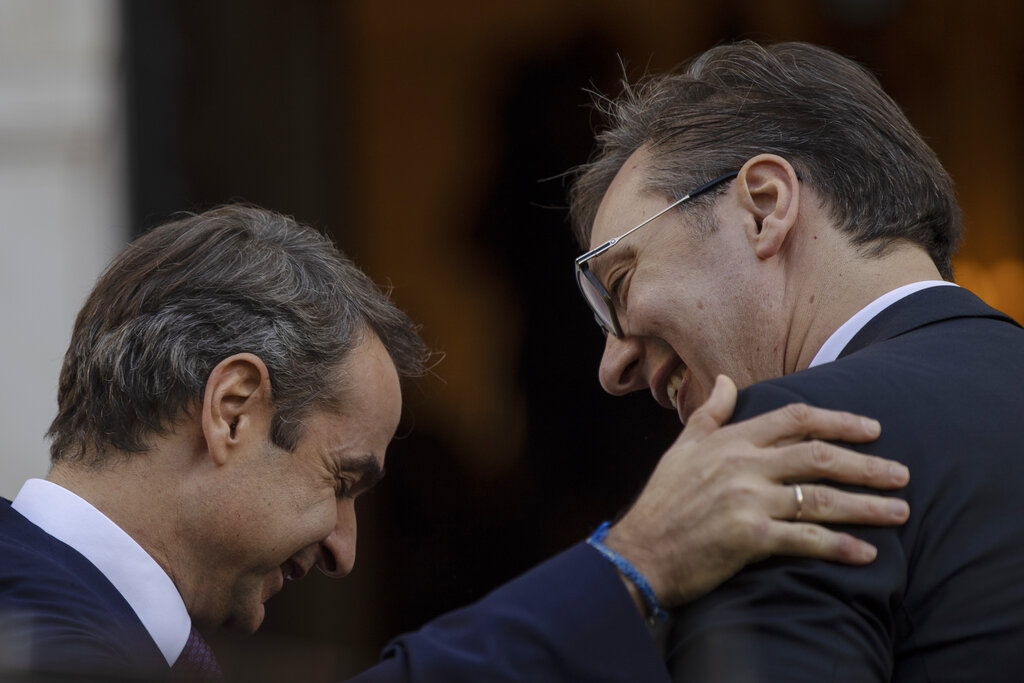 Kyriakos Mitsotakis Aleksandar Vucic