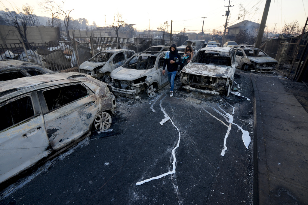 Χιλή: Τουλάχιστον 19 νεκροί σε δασικές πυρκαγιές στην Βίνια ντελ Μαρ