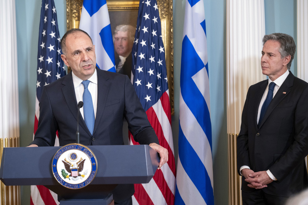 Συνάντηση Γεραπετρίτη με Μπλίνκεν: Η Ελλάδα υπέγραψε τη συμφωνία «Άρτεμις» για συνεργασία στο διάστημα — Τι είπαν για τα F-35