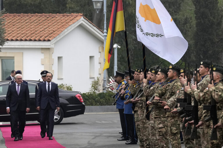 Σταϊνμάιερ: Πρώτη επίσκεψη Γερμανού Προέδρου στην Κύπρο – Υποσχέθηκε υποστήριξη στην αναζήτηση λύσης του Κυπριακού