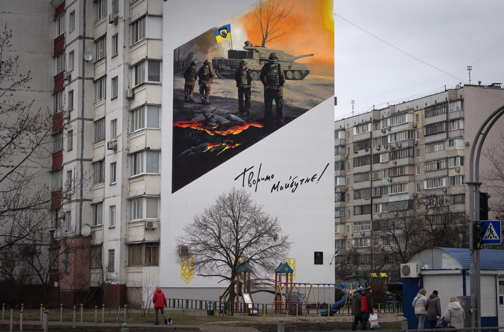 Russia Ukraine War Murals Photo Gallery