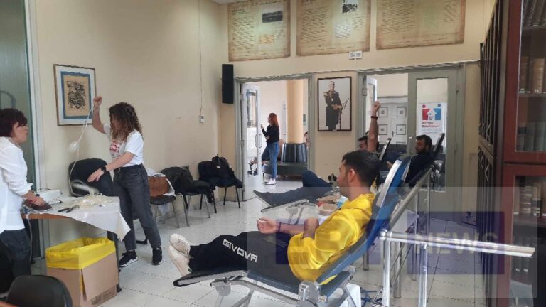 Σημαντική συμμετοχή στην Ημέρα Εθελοντικής Αιμοδοσίας του Δήμου Χίου (video)