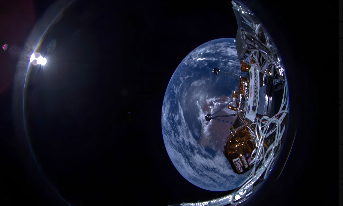 Ιστορική προσελήνωση για τον «Οδυσσέα»: Για πρώτη φορά, μετά το 1972, αμερικανικό διαστημικό σκάφος «πατά» στο φεγγάρι