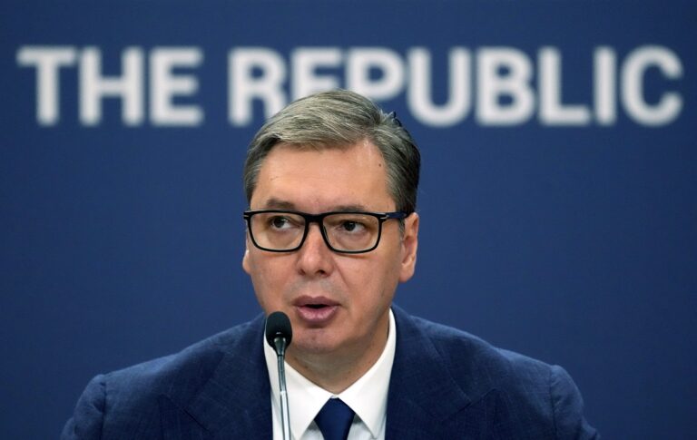 Σερβία: Ο Αλ. Βούτσιτς  απορρίπτει το ενδεχόμενο επιβολής κυρώσεων στη Ρωσία για τον θάνατο του Α. Ναβάλνι