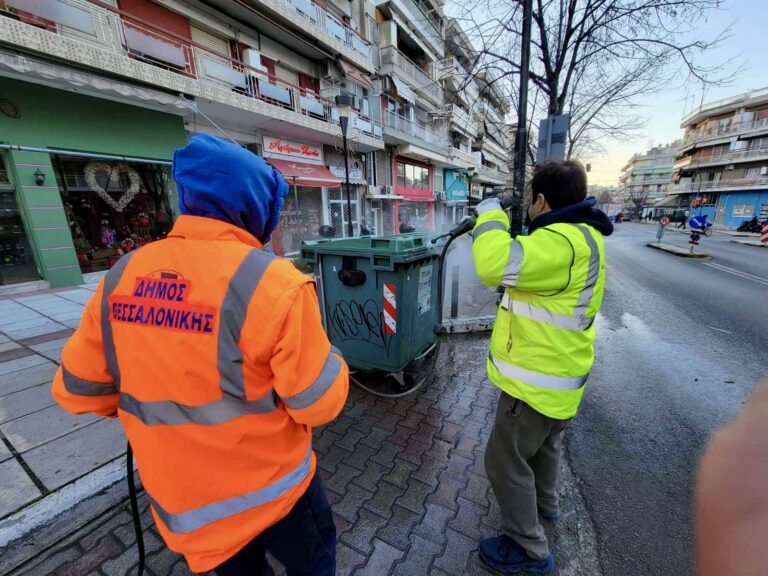 Στ. Αγγελούδης: Η καθαριότητα της Θεσσαλονίκης παραμένει η κορυφαία προτεραιότητα