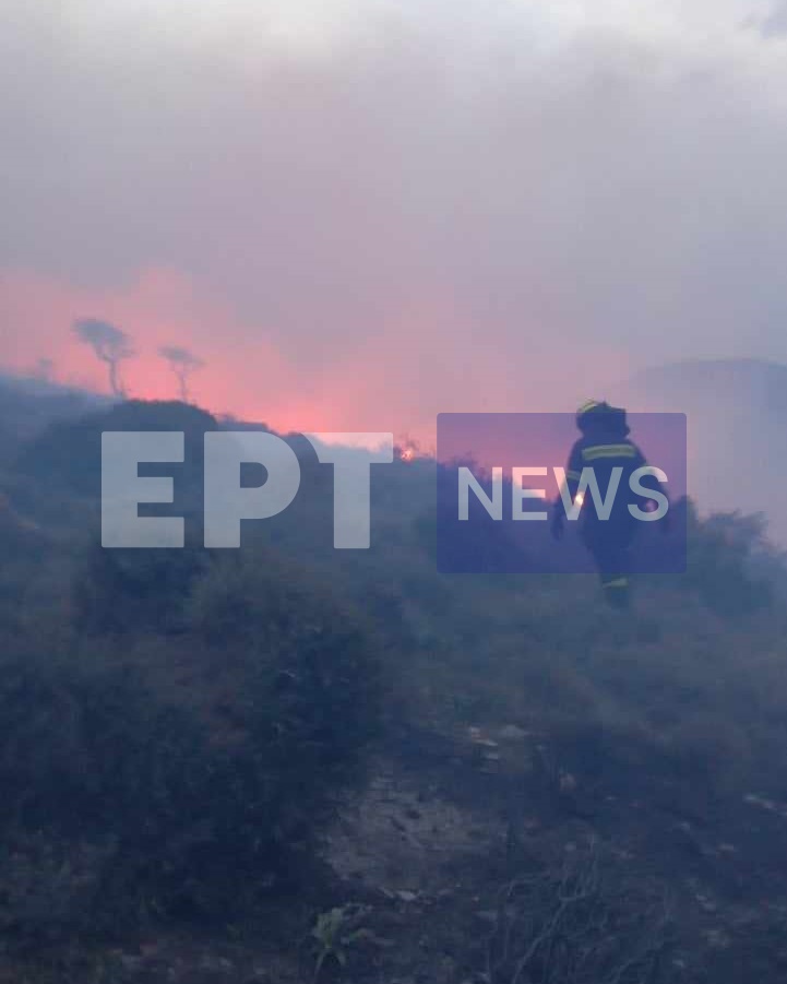 Πύρινο μέτωπο στον Δήμο Καντάνου – Σελίνου