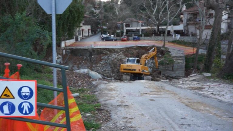 Βόλος: Ξεκίνησε η κατασκευή της νέας γέφυρας στην Άλλη Μεριά