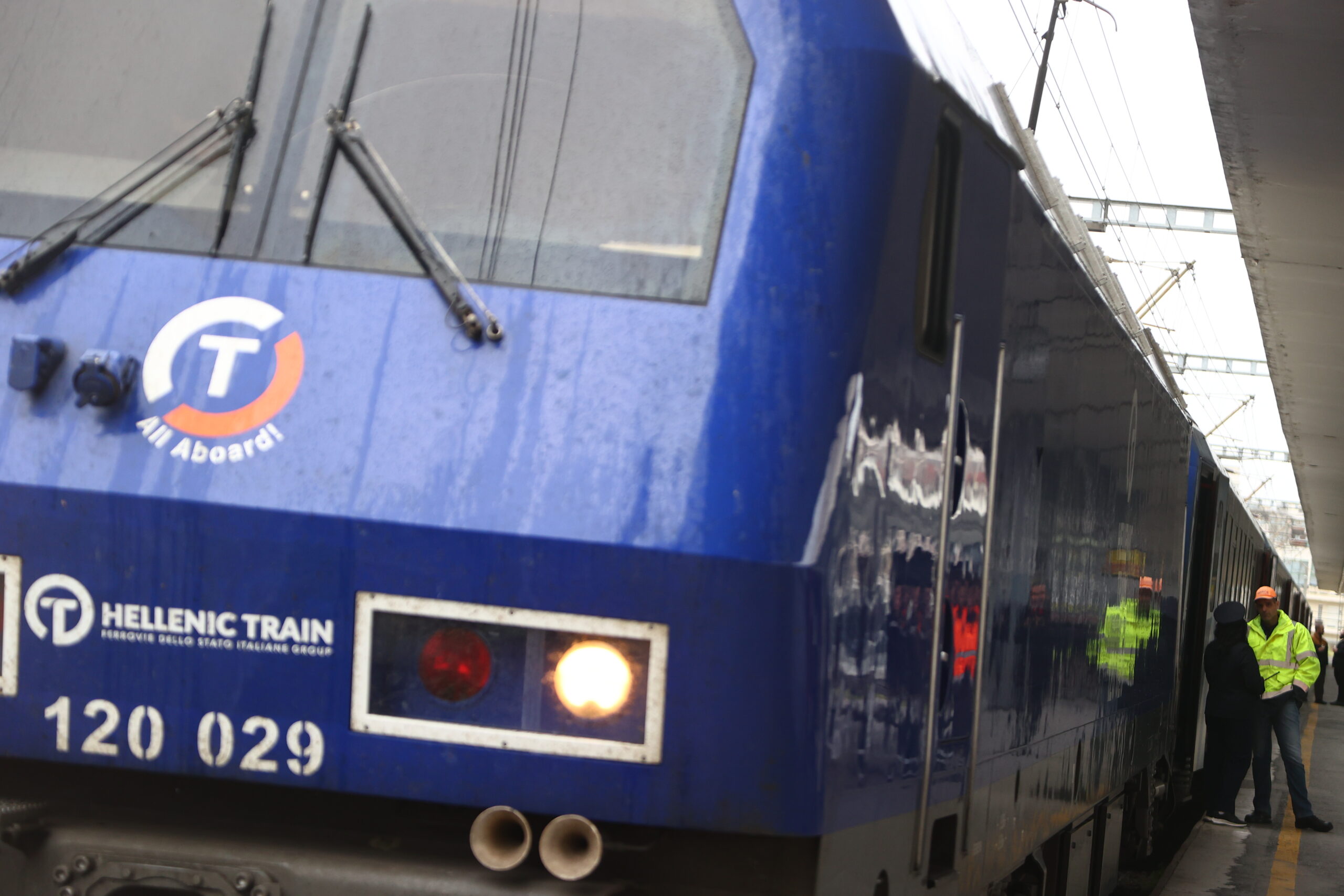 Θεσσαλονίκη: Ακινητοποιήθηκε το τρένο για Σέρρες στον σταθμό Γαλλικού λόγω πυρκαγιάς
