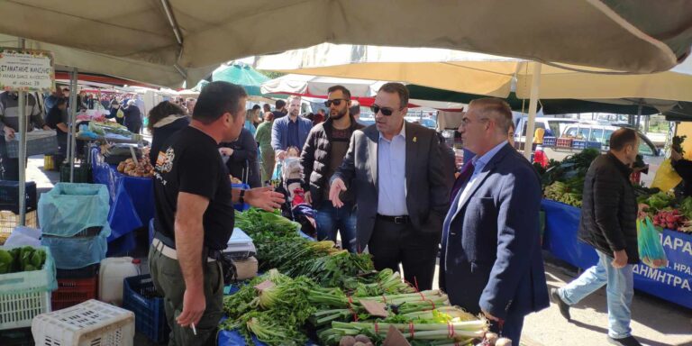 Στο Ηράκλειο ο πρόεδρος της Κ.Ο. των Σπαρτιατών Β. Στίγκας
