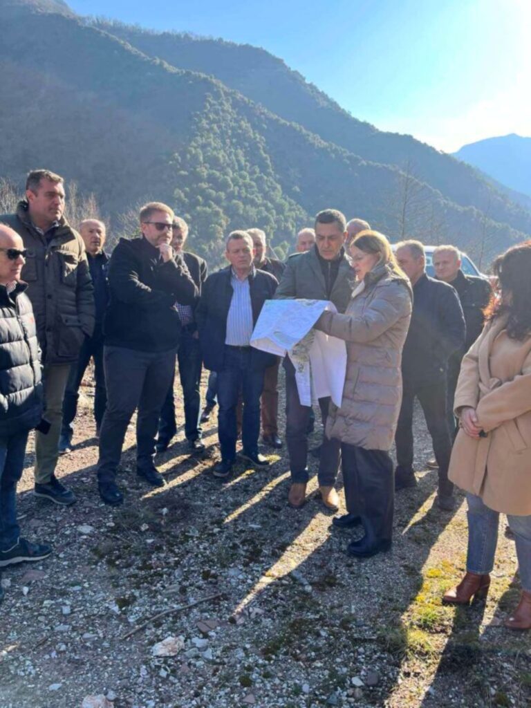 Ο Περιφερειάρχης Θεσσαλίας Δ. Κουρέτας στην Αργιθέα Καρδίτσας