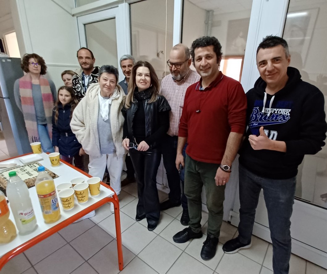 Κόψαμε την πίτα στην ΕΡΤ Λάρισας