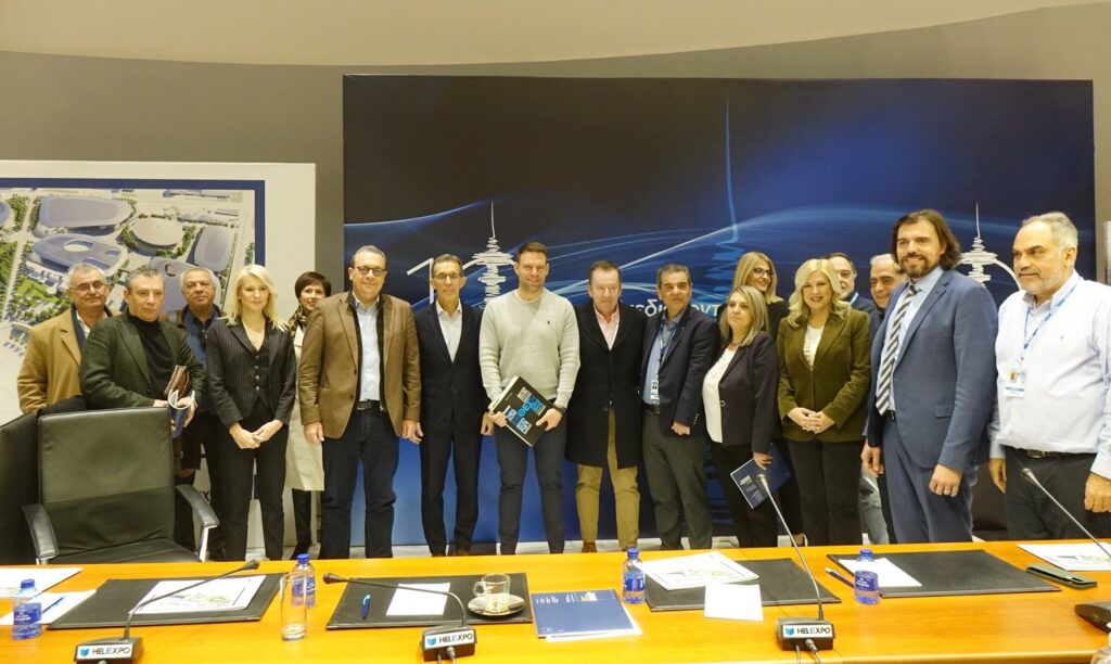 Συνάντηση της διοίκησης της ΔΕΘ-HELEXPO με τον πρόεδρο του ΣΥΡΙΖΑ