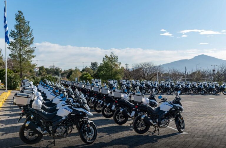 ΕΛ.ΑΣ: 44 νέες μοτοσικλέτες στον στόλο της Άμεσης Δράσης σε Αττική και Θεσσαλονίκη