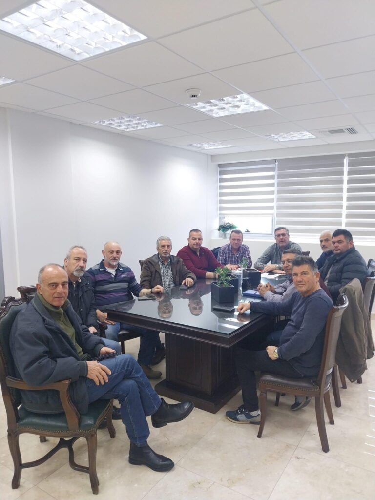 Στον Αντιπεριφερειάρχη Αρκαδίας η Ένωση των Προέδρων του δήμου της Τρίπολης