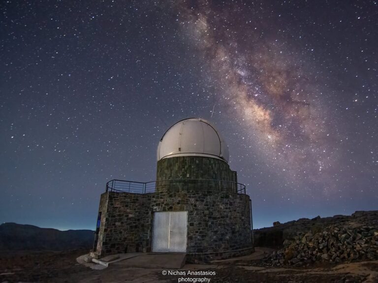Ηράκλειο: Μαθητές ανακαλύπτουν το διάστημα με τον νέο υπερσύγχρονο εξοπλισμό του Αστεροσκοπείου Σκίνακα στον Ψηλορείτη
