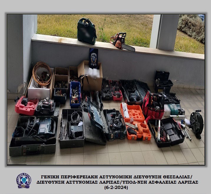 Συνελήφθησαν δυο αλλοδαποί που είχαν ρημάξει επαγγελματικά οχήματα