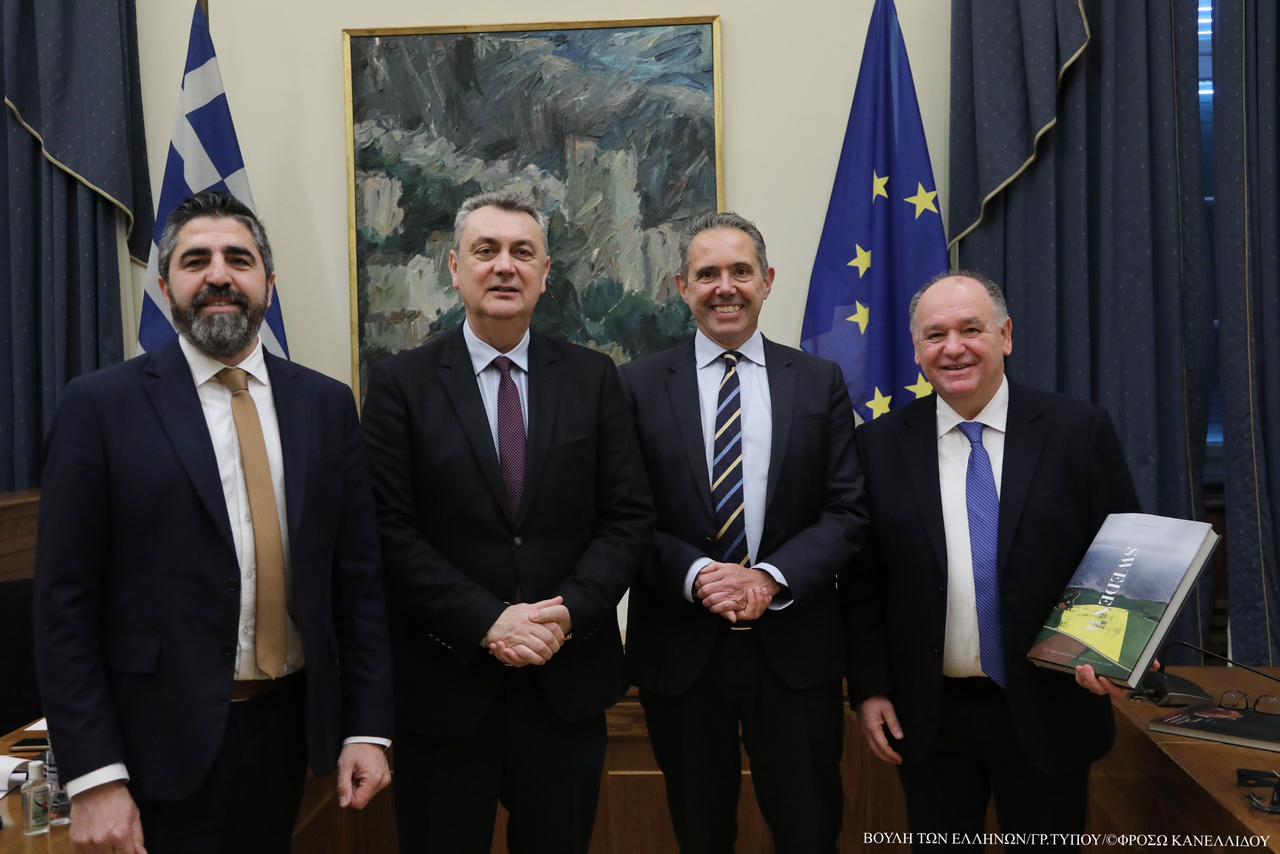 Φλώρινα: Συνάντηση του βουλευτή Ν.Δ. με τον Πρέσβη της Σουηδίας στην Αθήνα