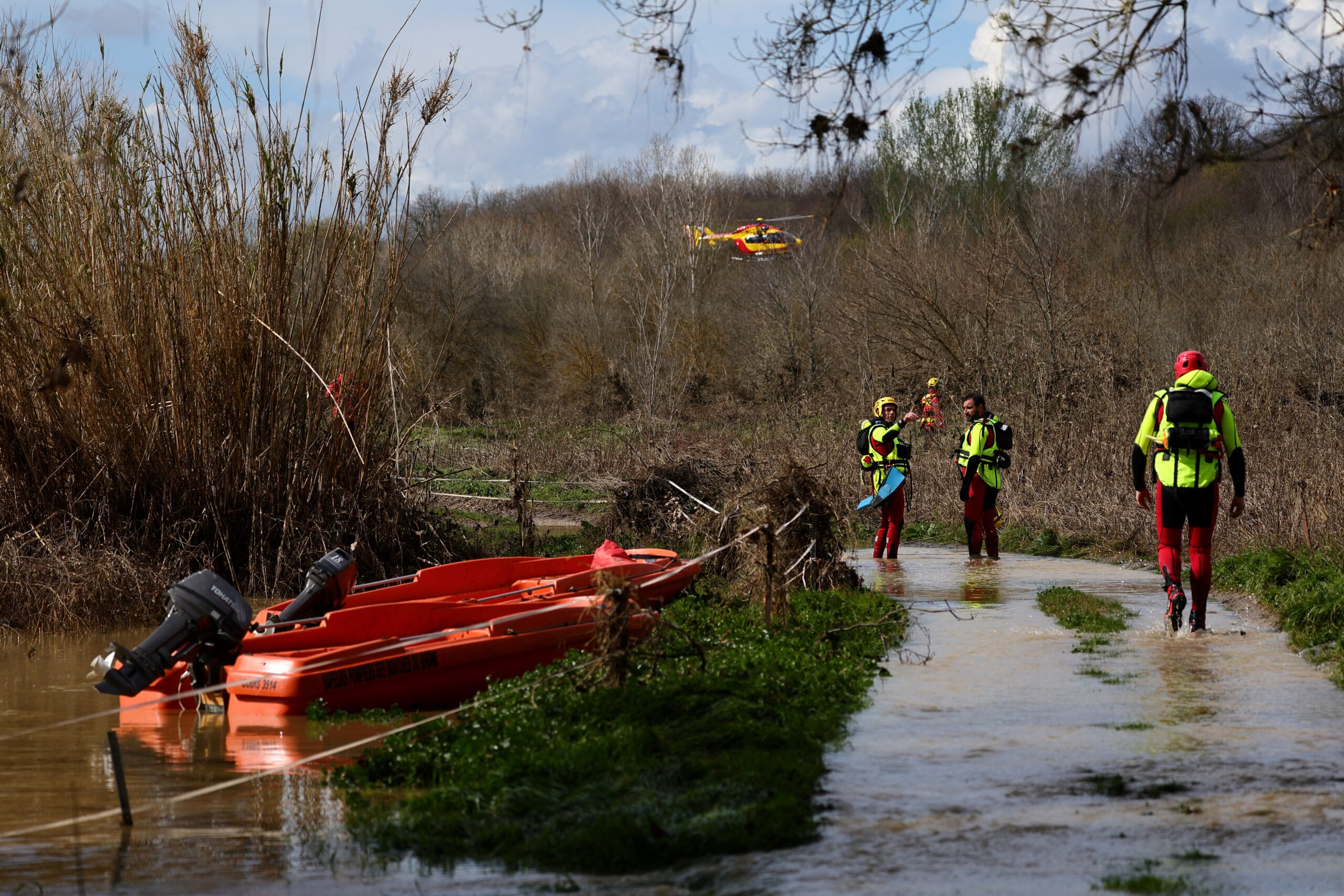 FRANCE-WEATHER-FLOOD